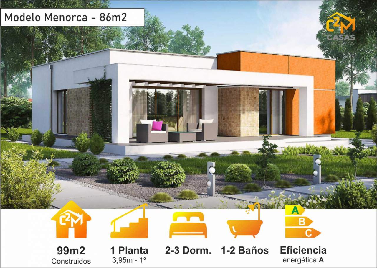 C2casasmodulares ofrece casas modulares de acero para todos los gustos