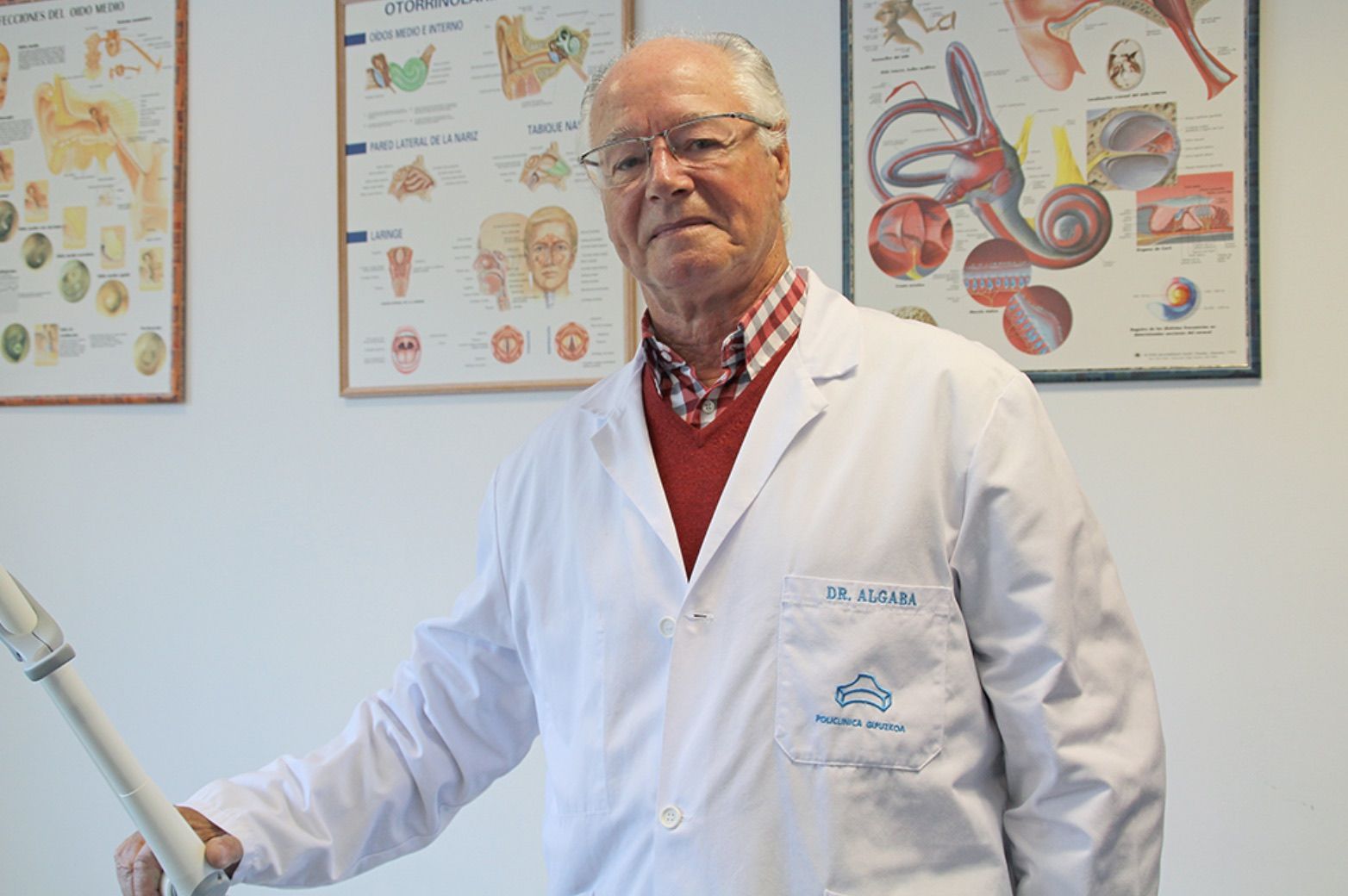 Jesús Algaba, uno de los profesionales sanitarios que personalizará mañana el acto homenaje a fallecidos
