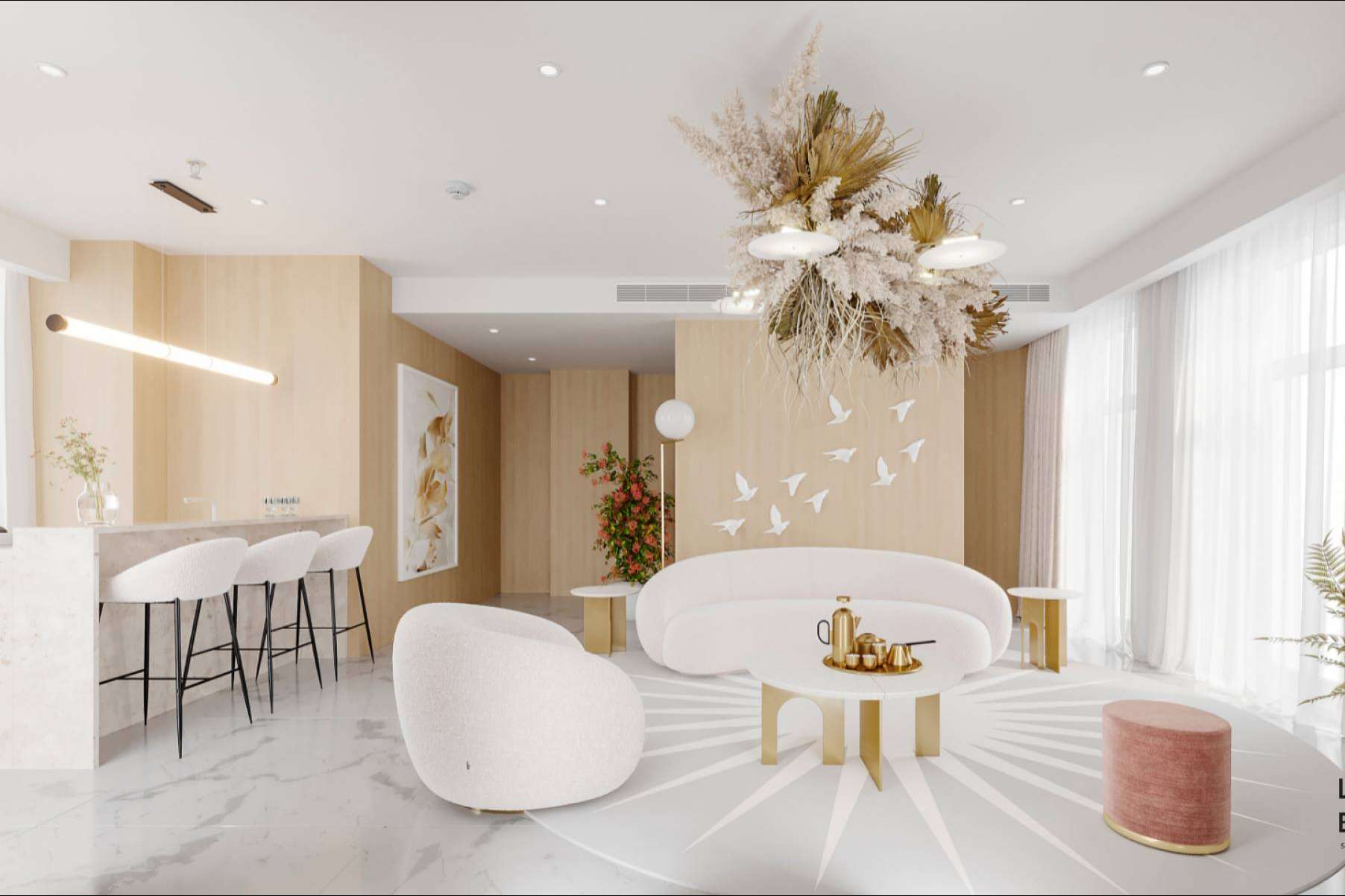 Diseño en tercera dimensión: el innovador Render Hotel de Lobo Studio