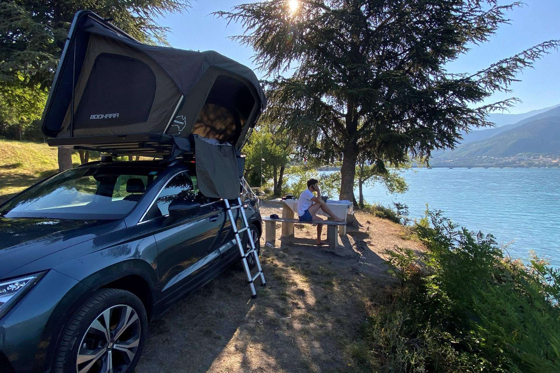 ¿Cómo viajar con una tienda de techo? Foxcamper