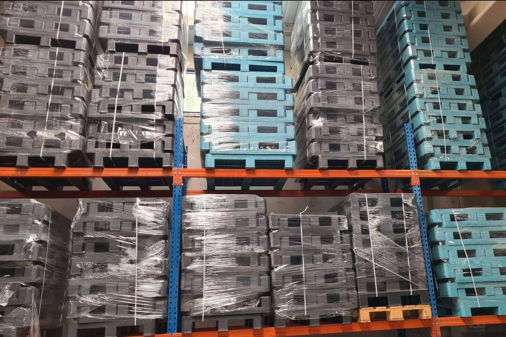 La eficacia de los palés industriales y de plástico de Europalet