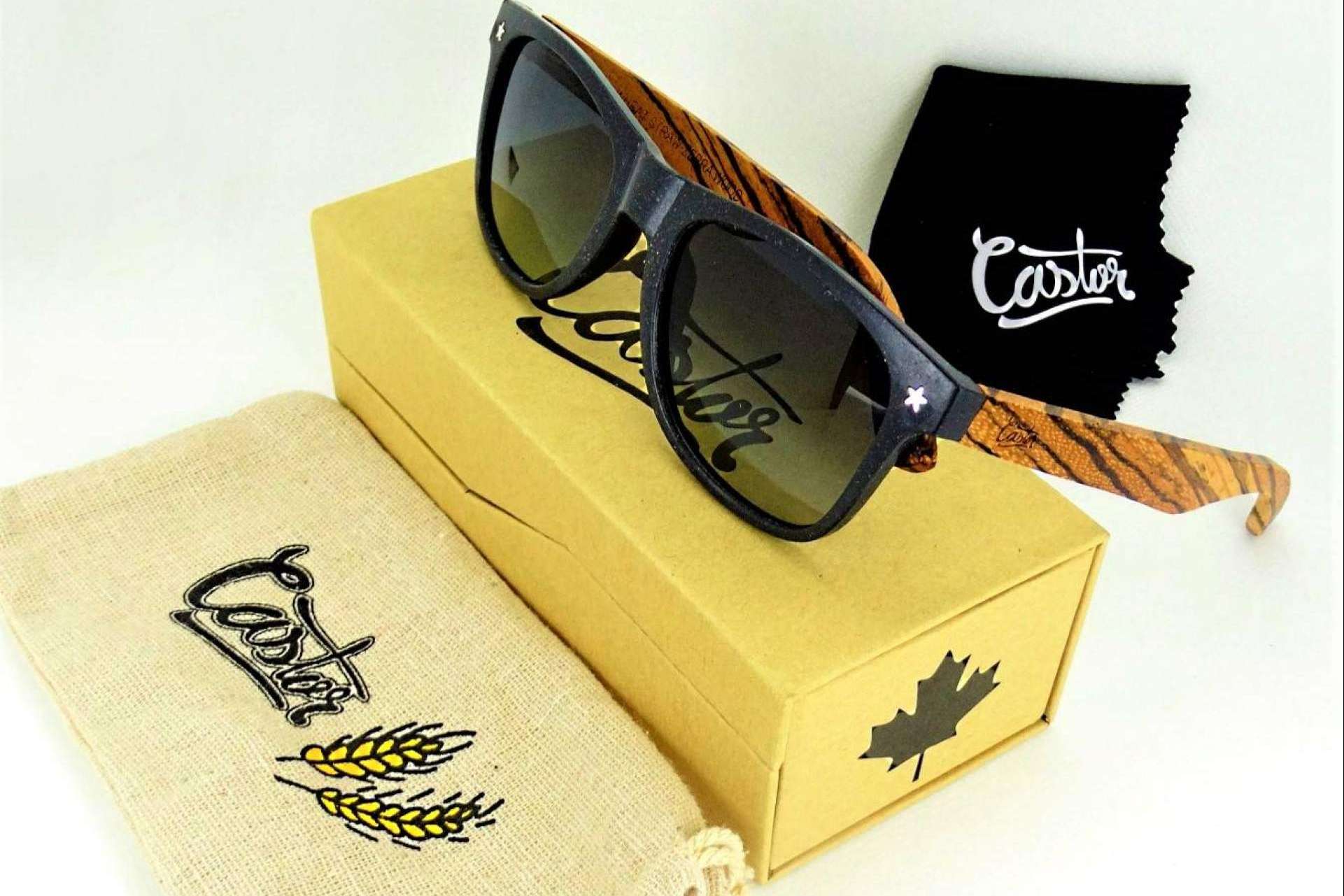 Estilo y ecologismo: las gafas biodegradables de Castor Sunglasses