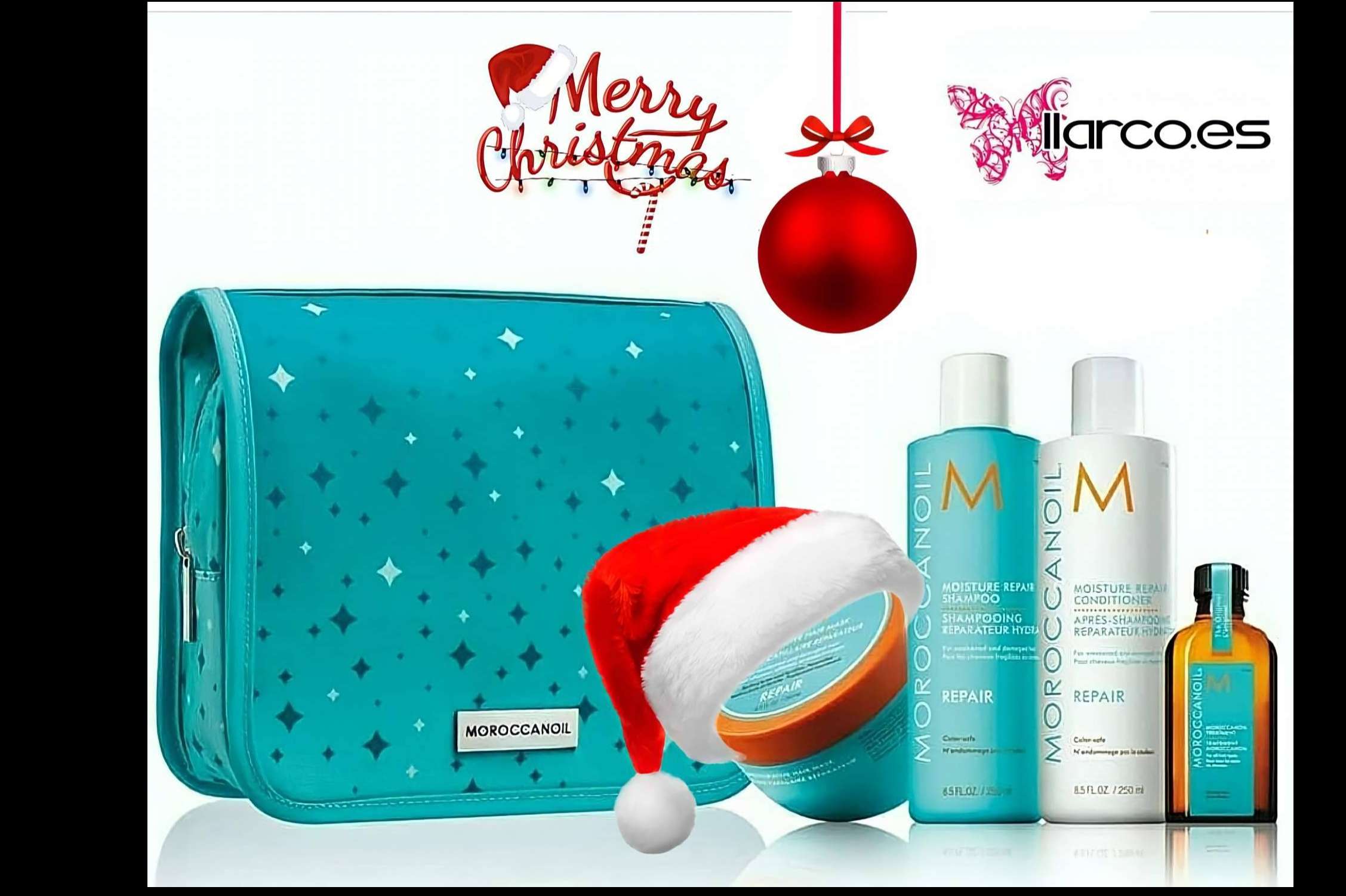 Los sets de Navidad Moroccanoil ya están disponibles en Llarcó