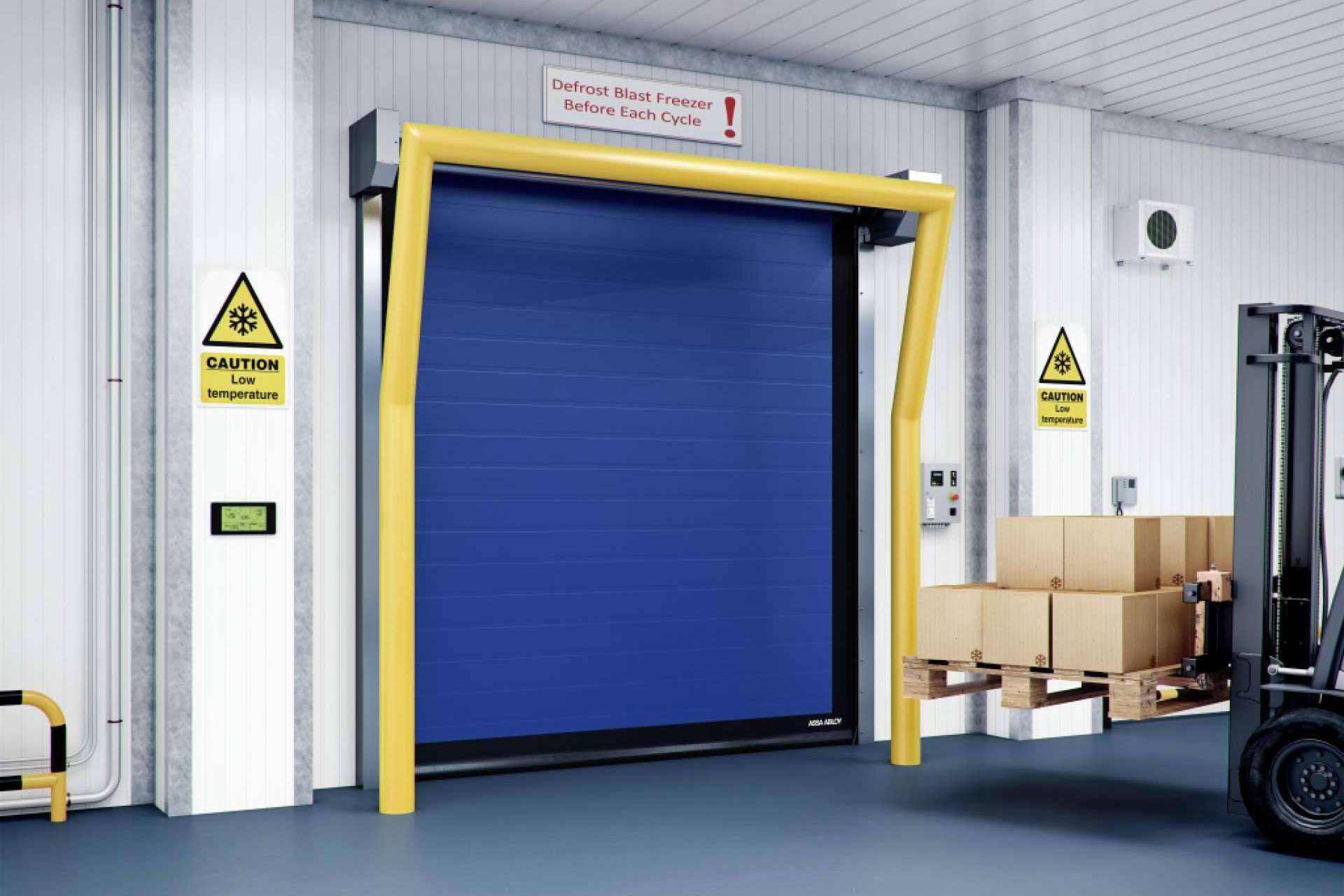 Optimizar la actividad de una compañía mediante las puertas rápidas de alto rendimiento