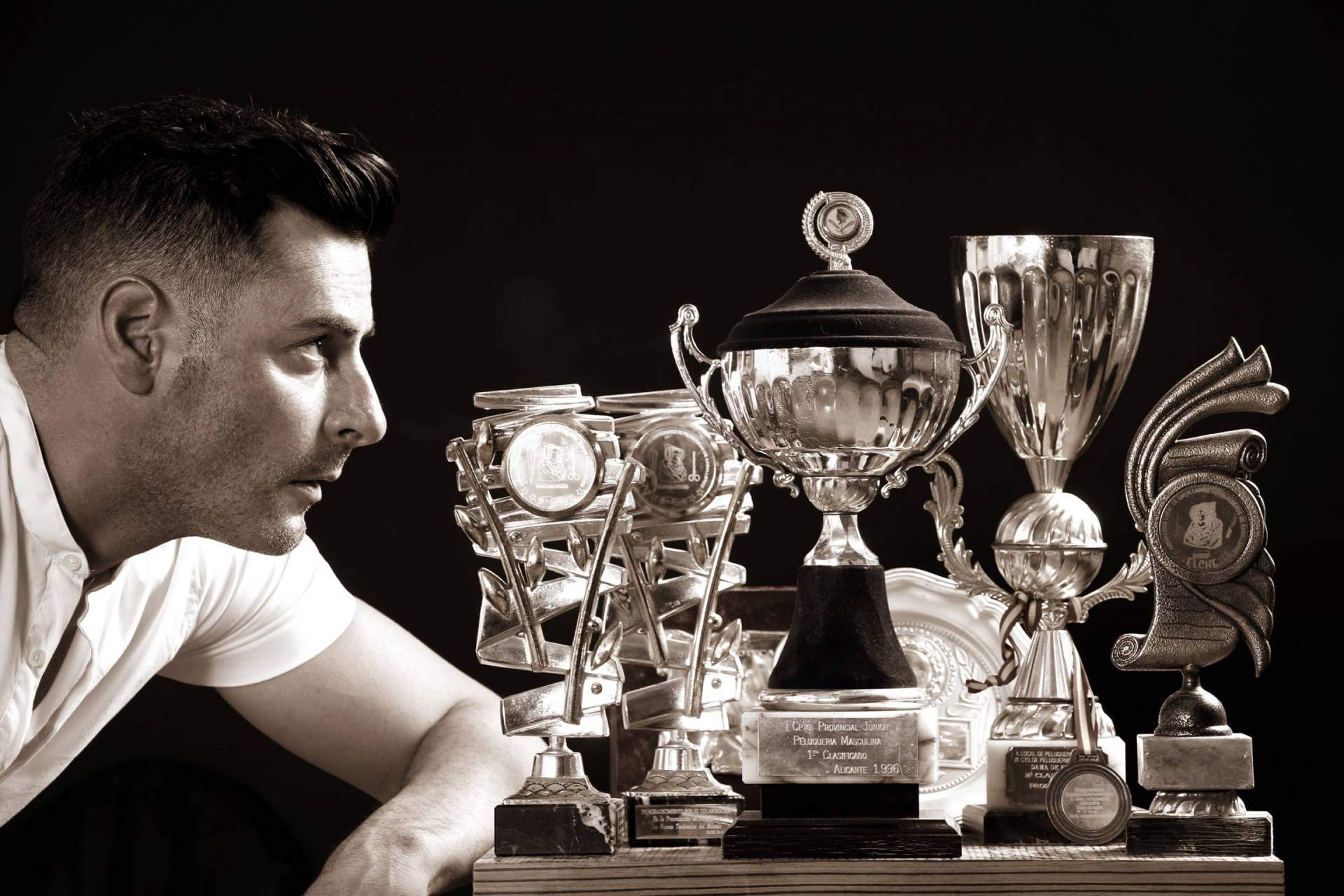 Los profesionales de Lords & Barbers, una de las mejores barbershops de Alicante