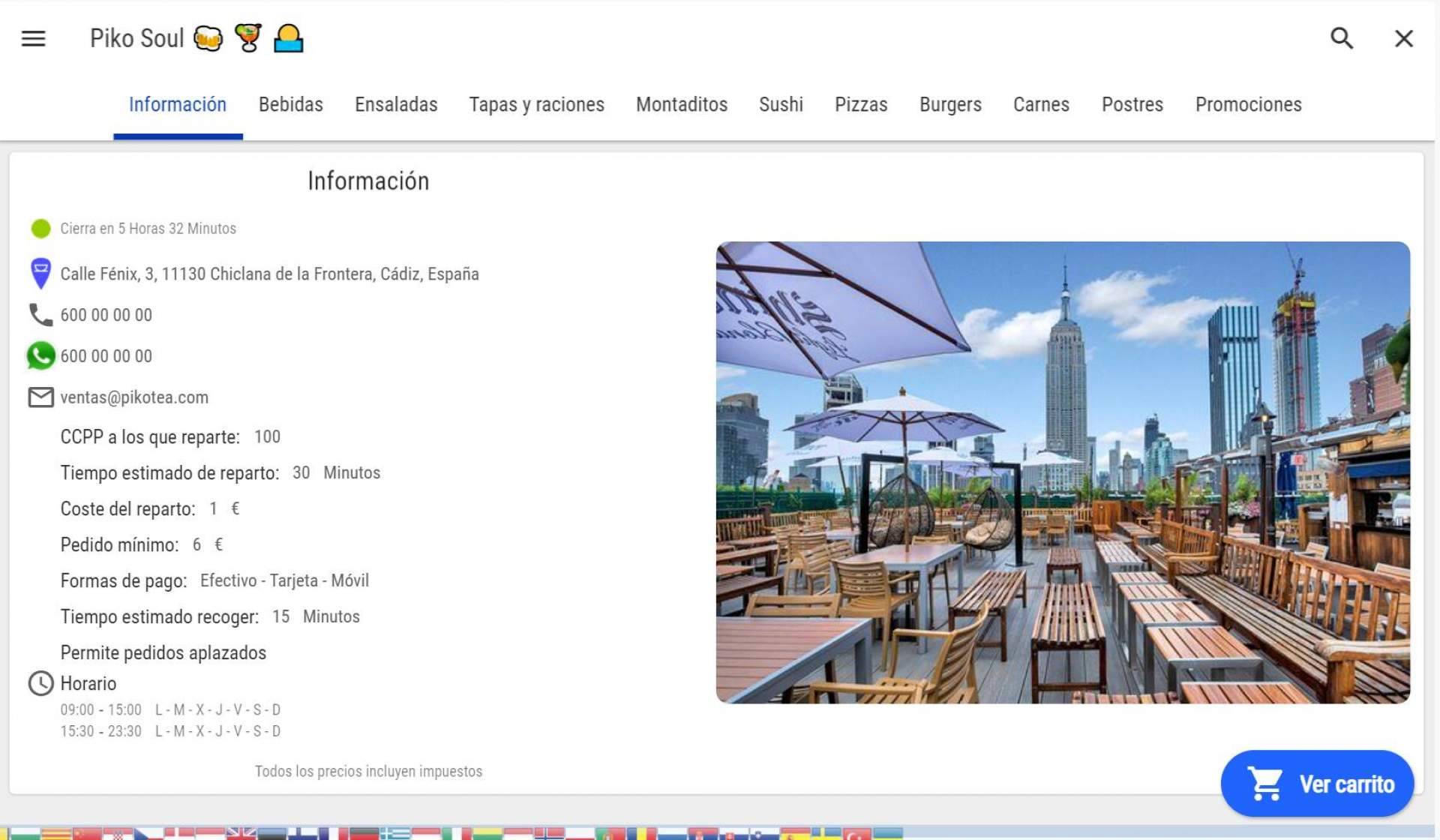 Goinfopro ofrece una mini web autogestionable para empresas