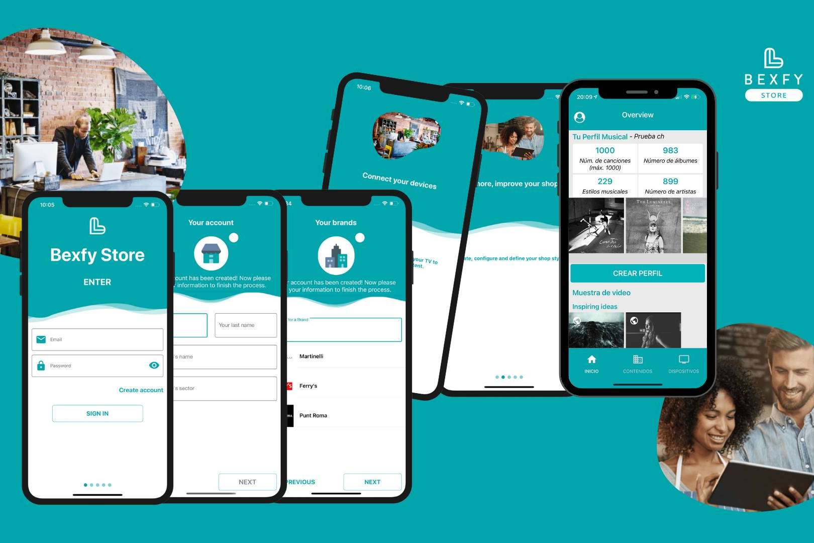 Reunir todos los canales digitales de una empresa para gestionar sus contenidos a tiempo real, el método de Bexfy Store
