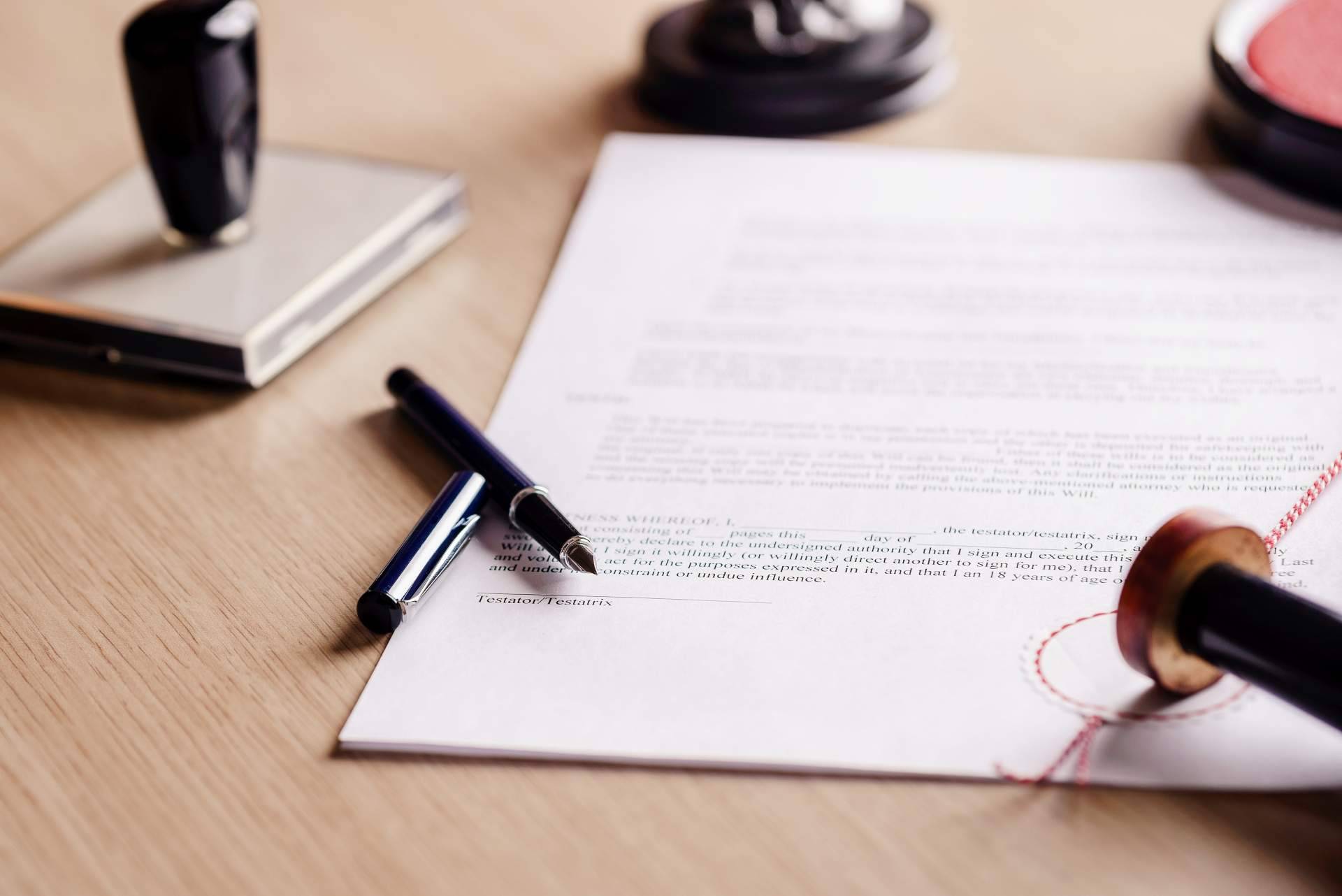 Una asesoría especializada en la declaración de herederos, Testari