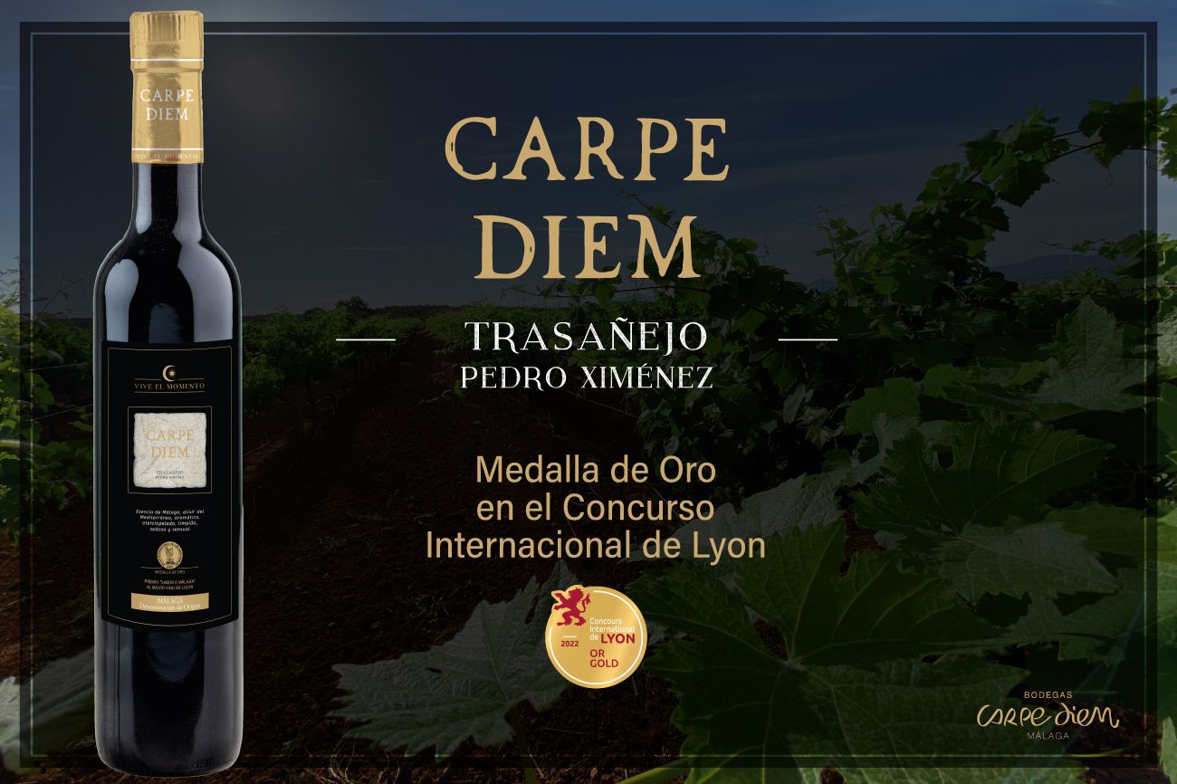 Carpe Diem Trasañejo obtiene la Medalla de Oro en el Concurso Internacional de Lyon