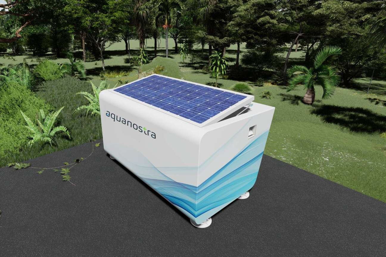 Colector de agua Aquanostra, la solución ante el desabastecimiento de agua