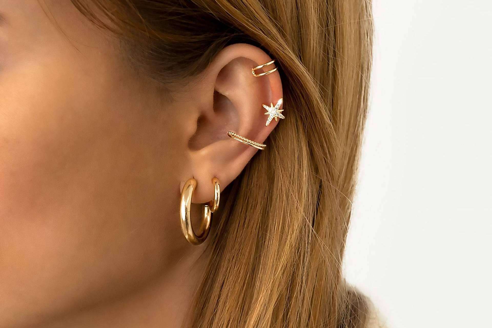 La colección de pendientes de aro de Le Petite Marie