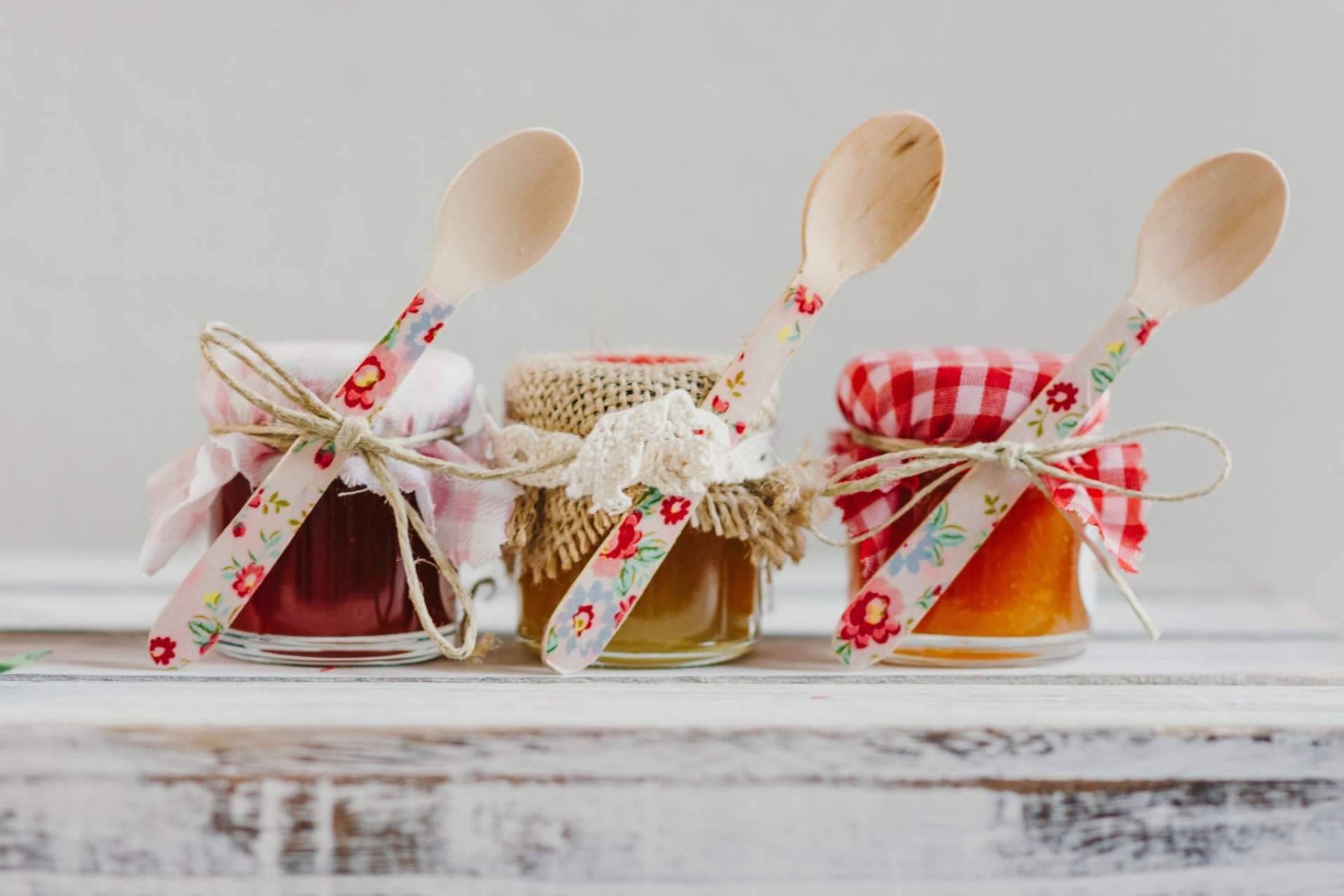 Las mermeladas personalizadas de Deliciosso son ideales para regalar en eventos