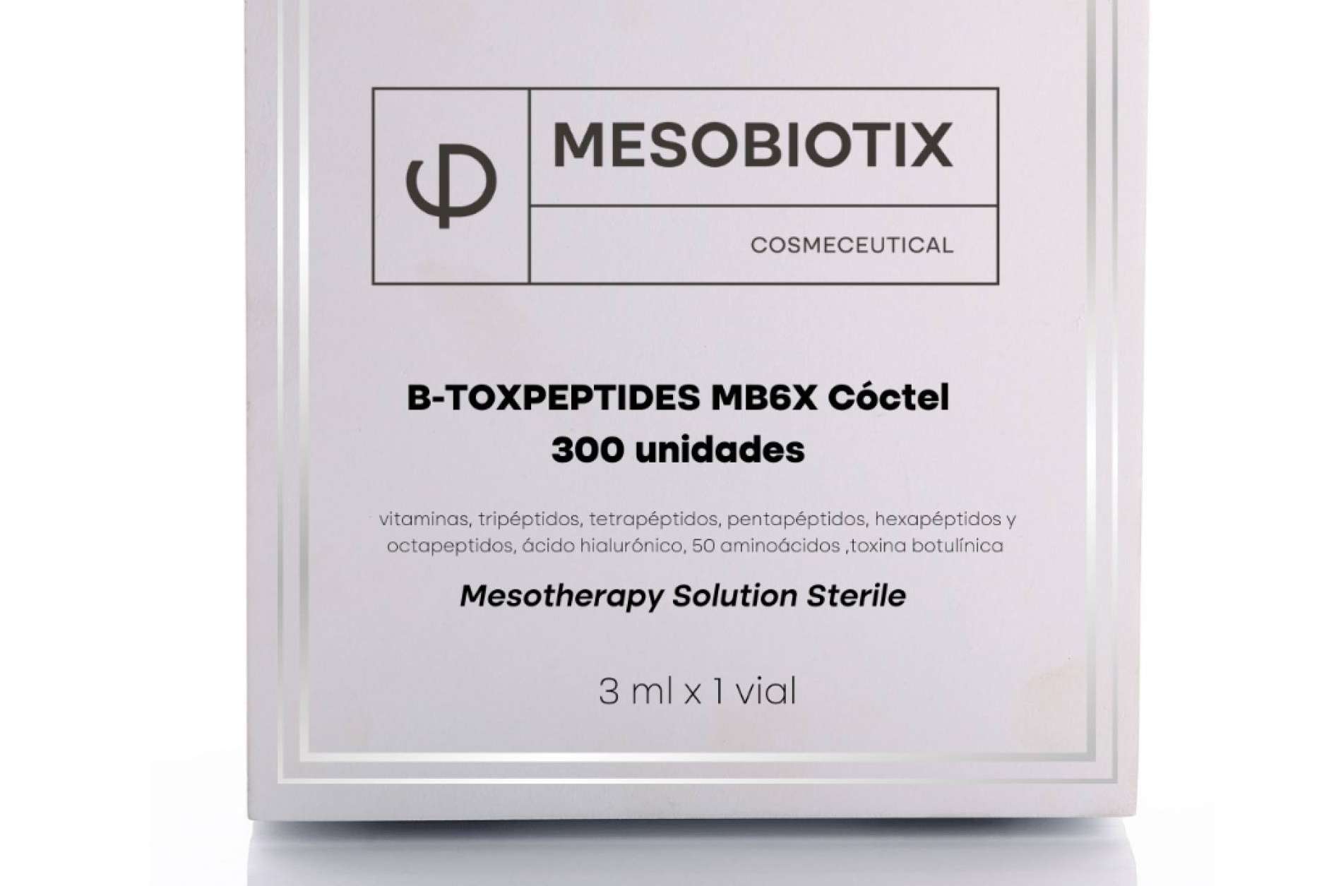 La línea cosmeceutical de Mesobiotix Cosmeceutical