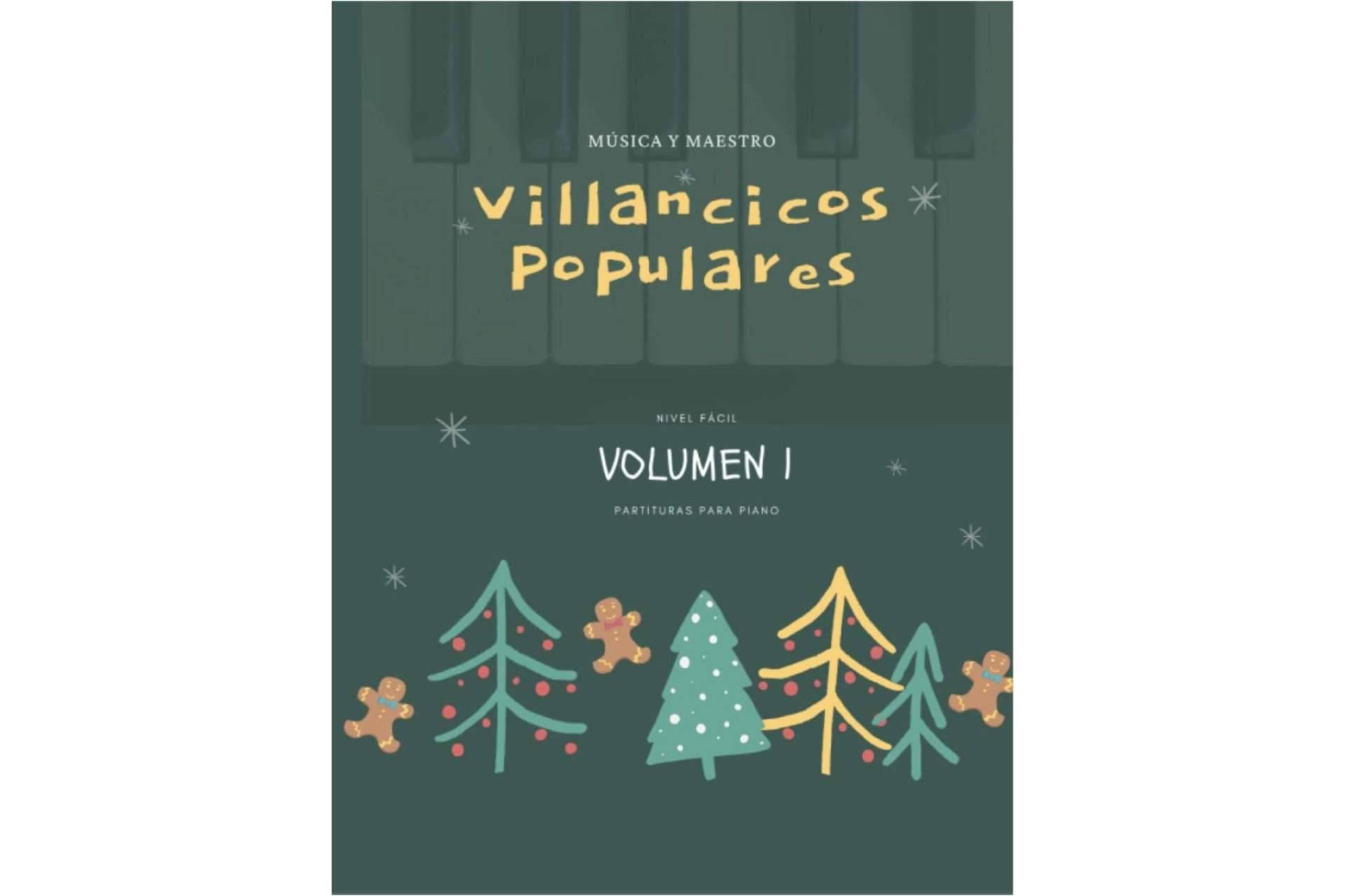 Los villancicos para piano que ofrece Villancicos Populares