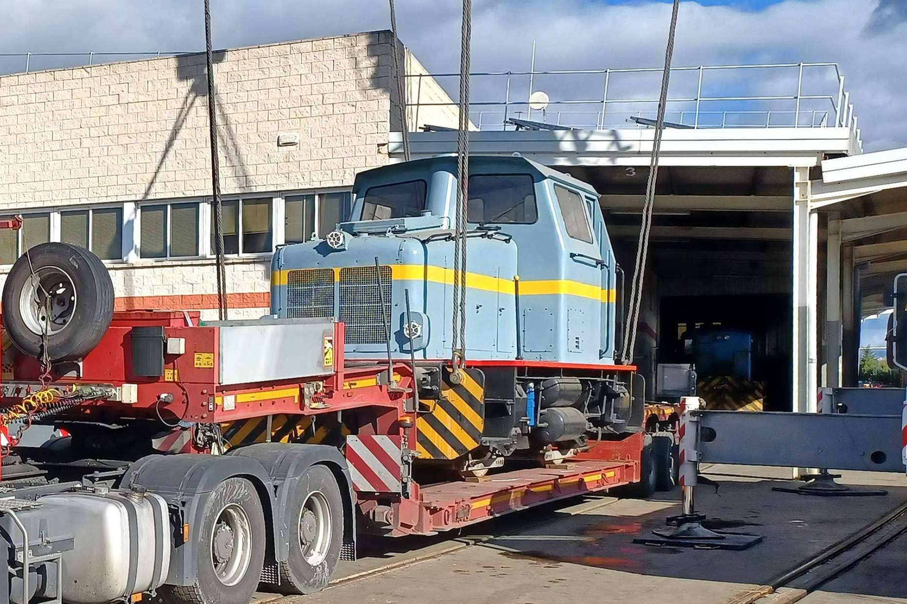 Una histórica locomotora construida por Babcock & Wilcox preservada por la Fundación del Patrimonio Ferroviario