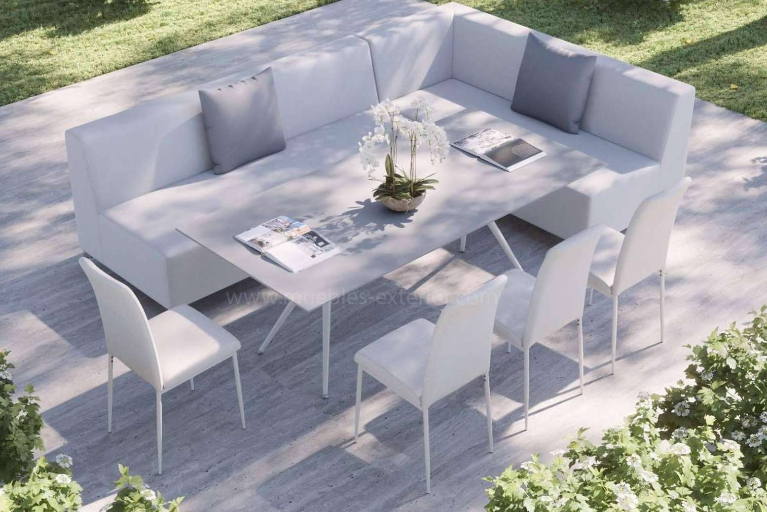 Muebles variados, con diseños acogedores adaptados a los gustos y necesidades de los clientes, en DecoraTuJardín.Com