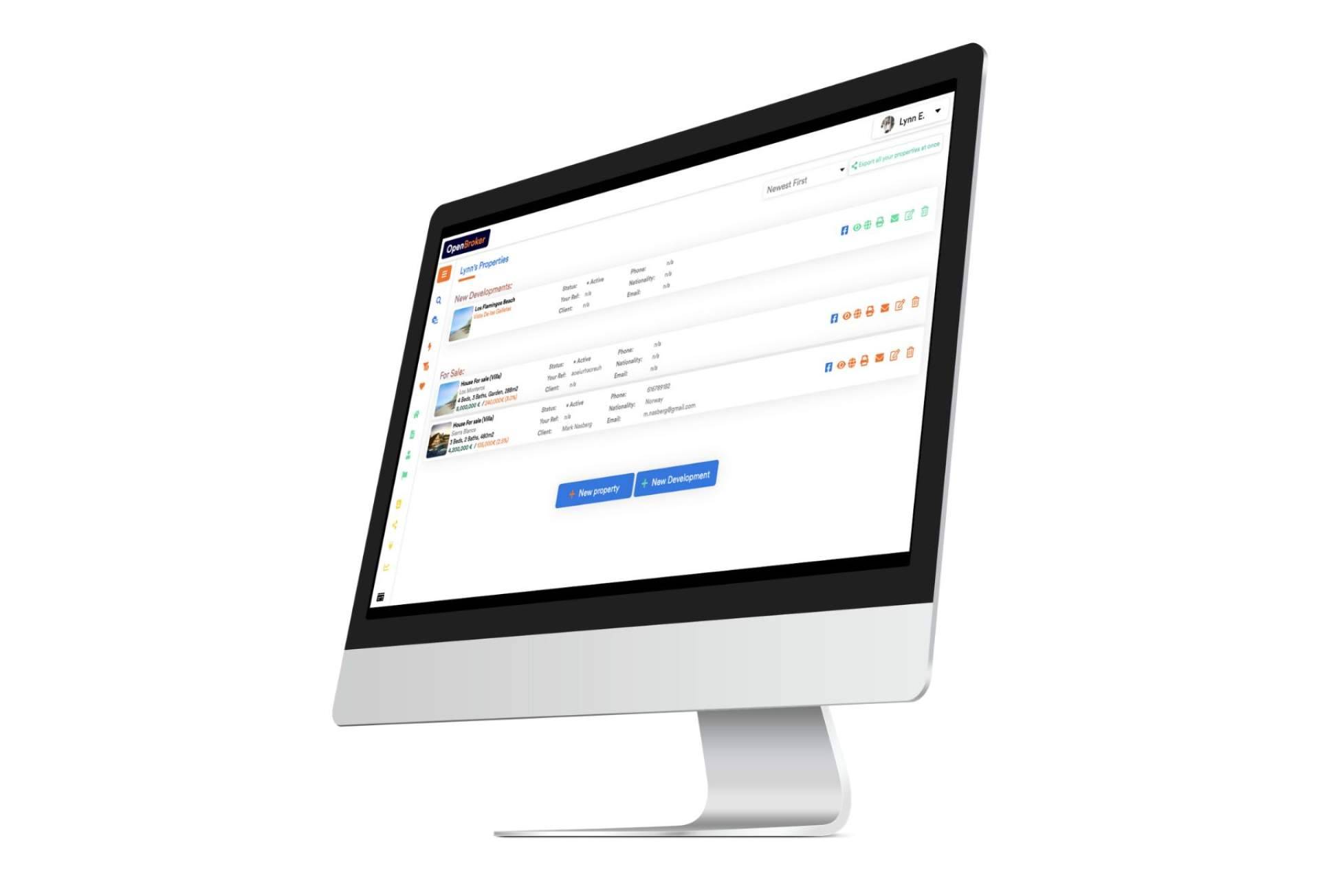 ¿Para qué se utiliza el software OpenBroker?