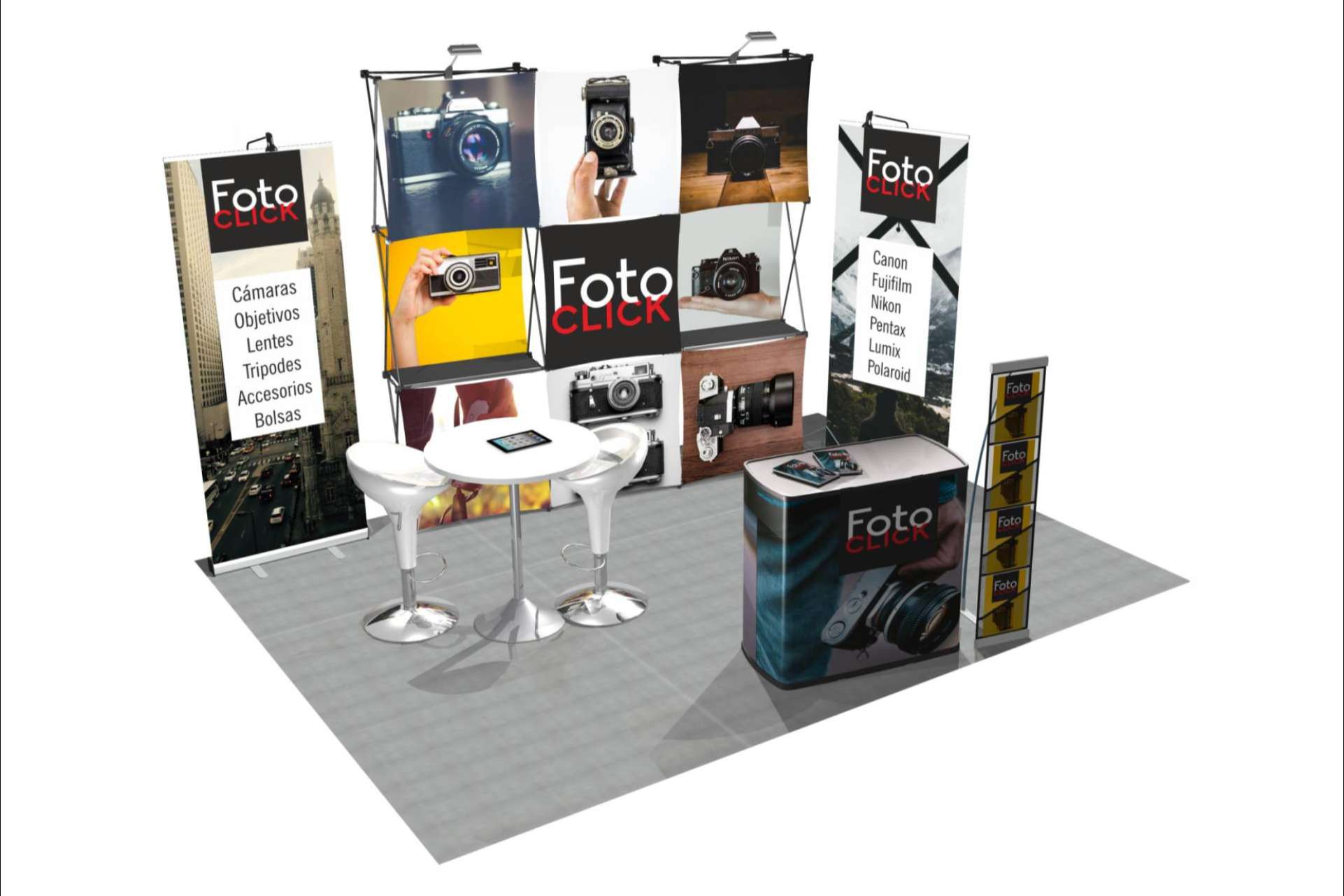 ¿Dónde conseguir stand en renting para que los emprendedores y las pequeñas empresas puedan afrontar el gasto? Olika Stands