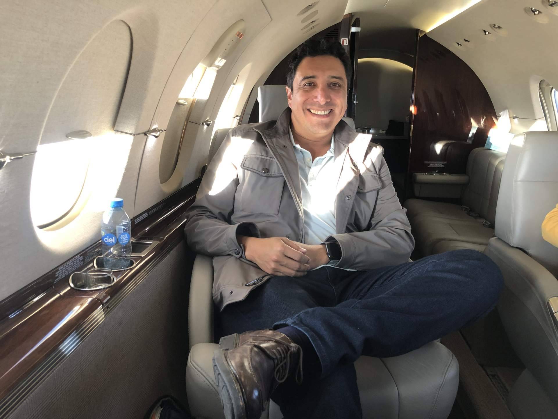 Bernardo Moreno evidencia su compromiso con la industria aeronáutica