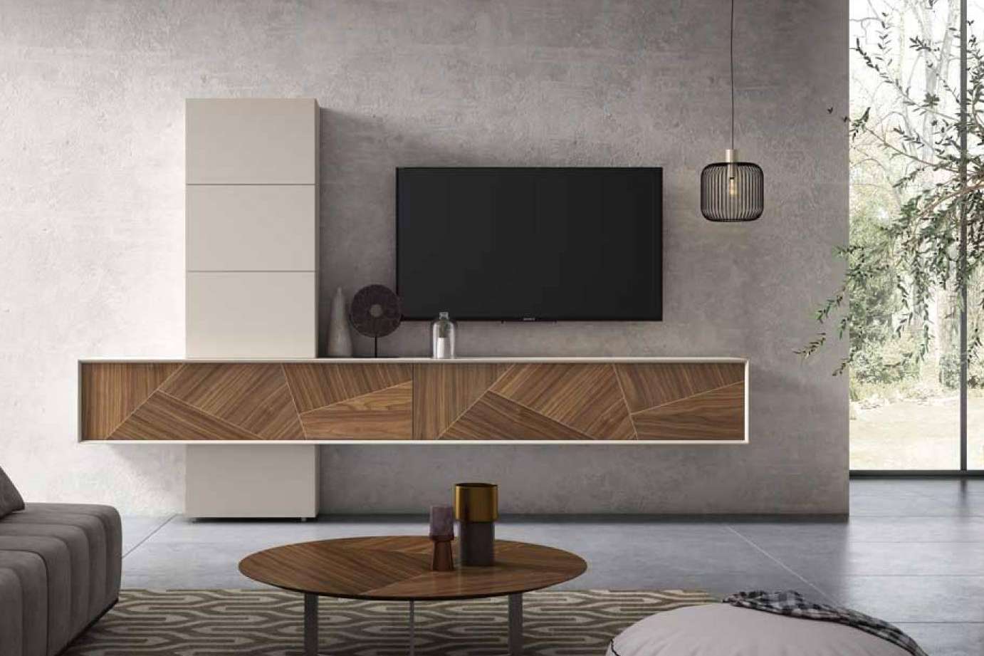 La fabricación de muebles de TV con BoCubi