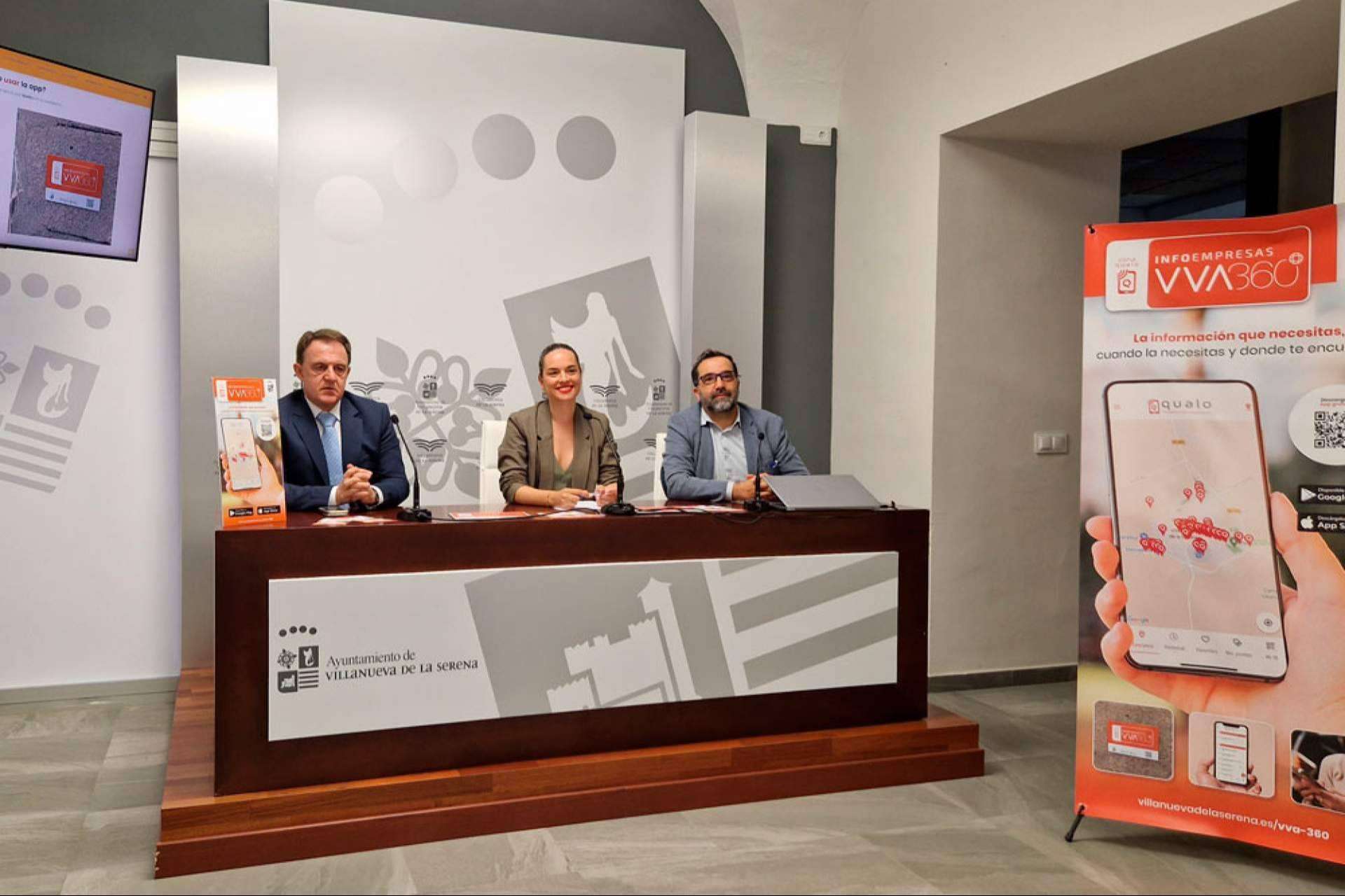 Presentación del proyecto Infoempresas VVA360 by QUALO en Villanueva de la Serena