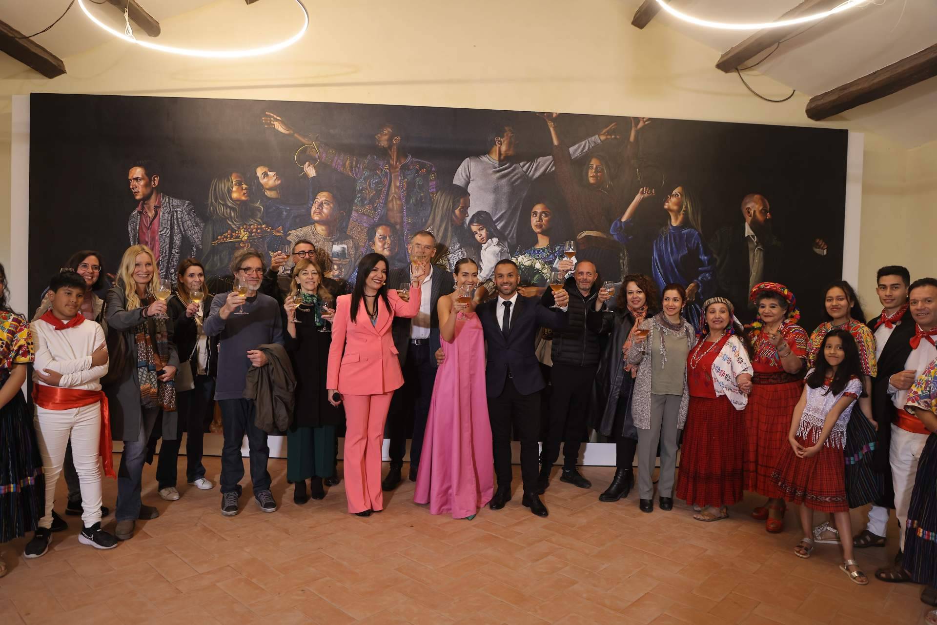 Se inaugura la exposición 'Inclusión' de Chrispapita en el Castillo de Santa Severa