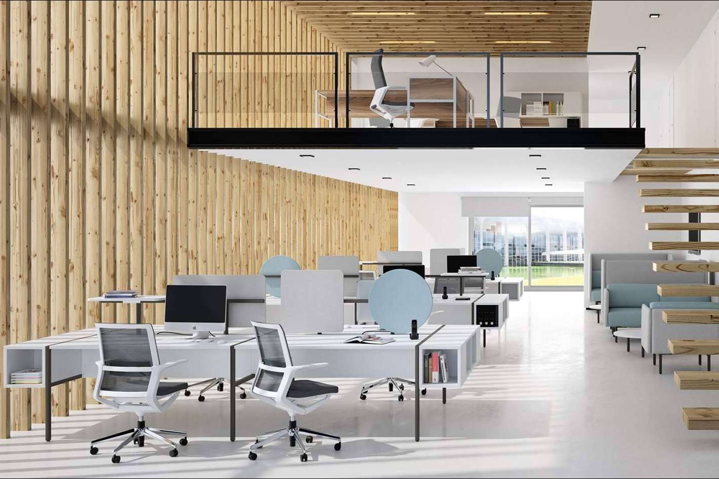 9 de cada 10 clientes recomiendan Mobiliar, una de las empresas líderes en diseño de oficinas
