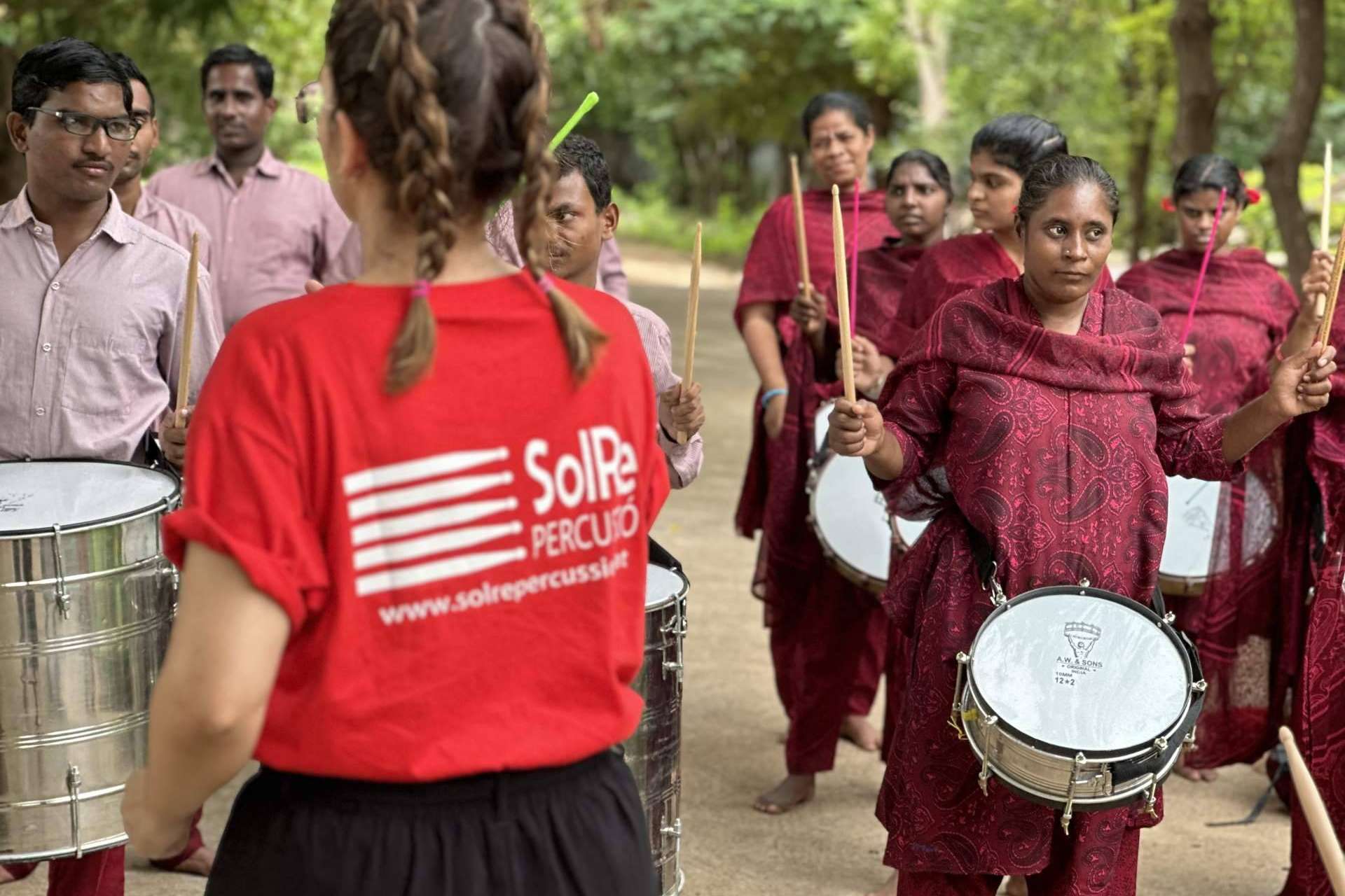 Batucada, la original idea de SolRe Percussió para hacer team building