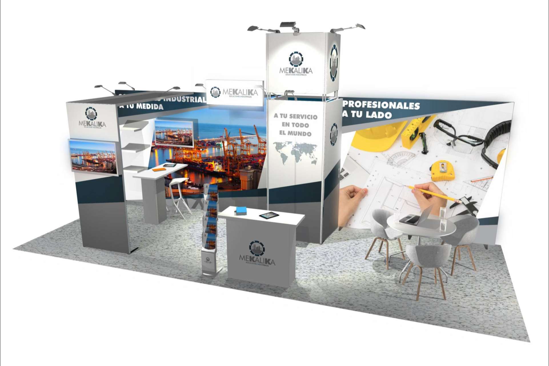 Olika Stands es especialista en fabricación de stands reutilizables