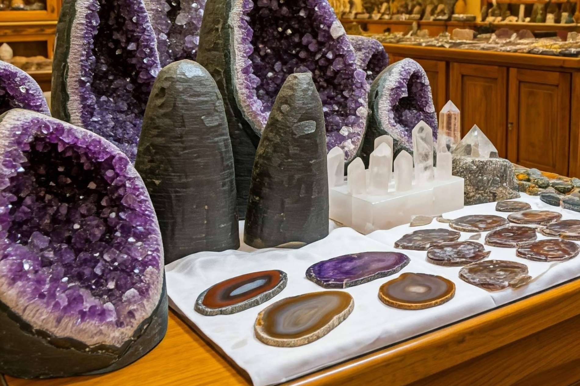 Comprar minerales naturales y cristales para el bienestar y la decoración de forma 100% online, en UniArt