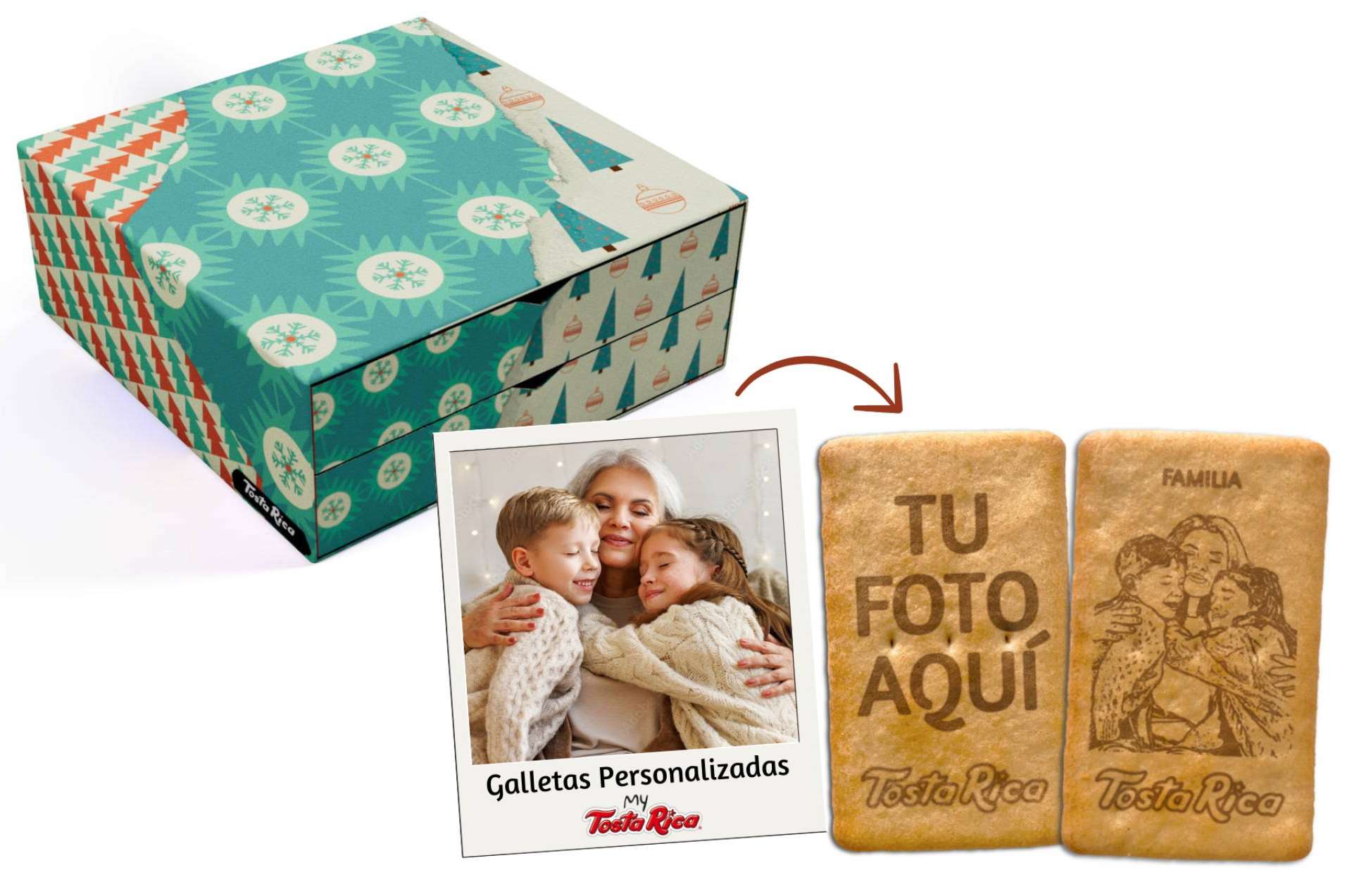 My TostaRica, unas galletas personalizadas para regalar esta Navidad