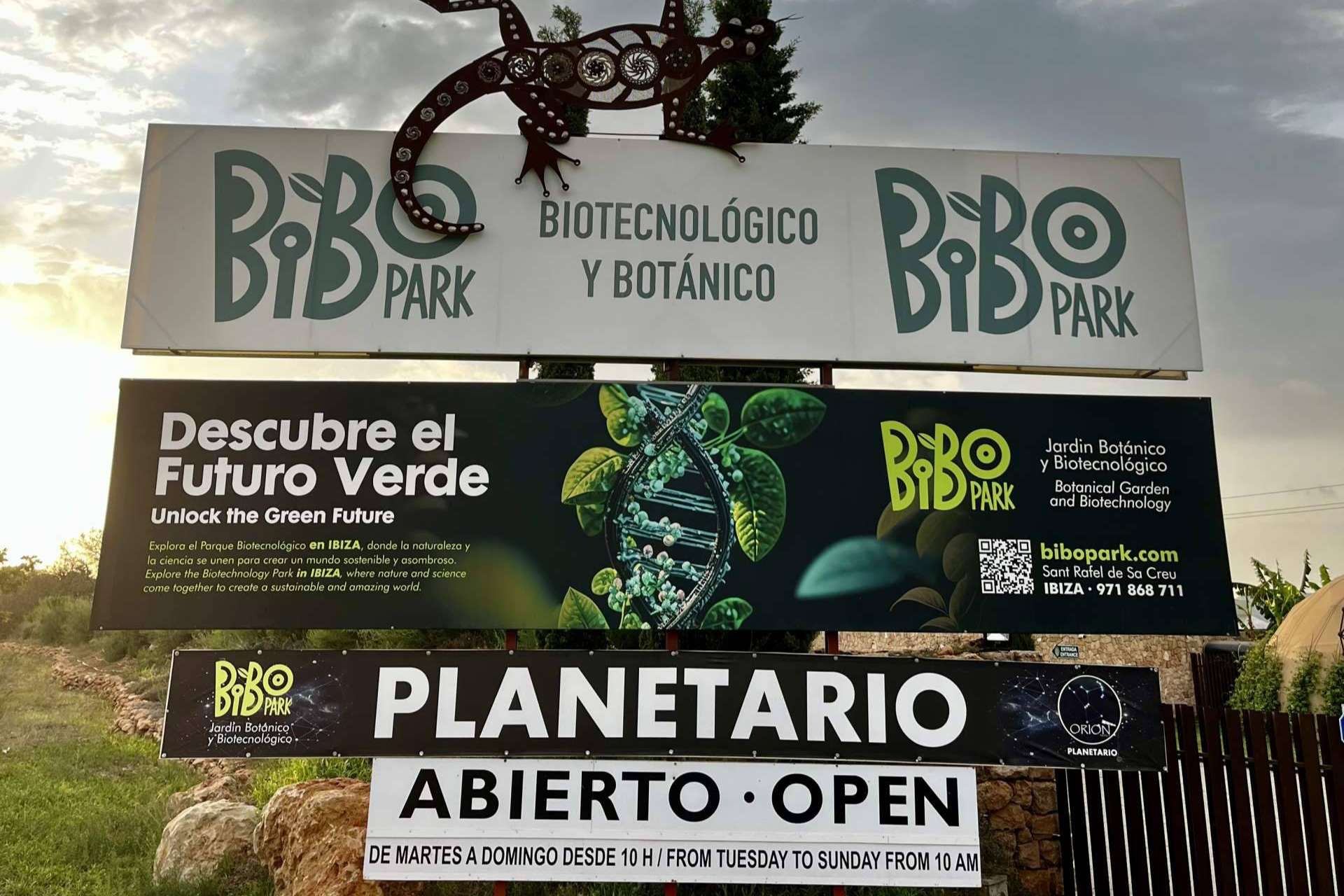 Bibo Park, un imprescindible en Ibiza para descubrir la biotecnología en un entorno diferente