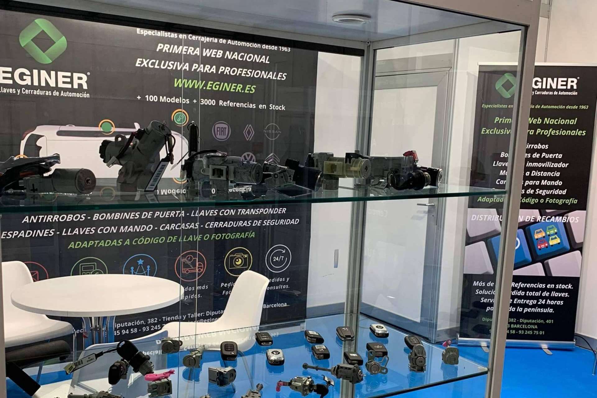 Eginer lleva su innovación en cerrajería de automoción a Motortec 2025