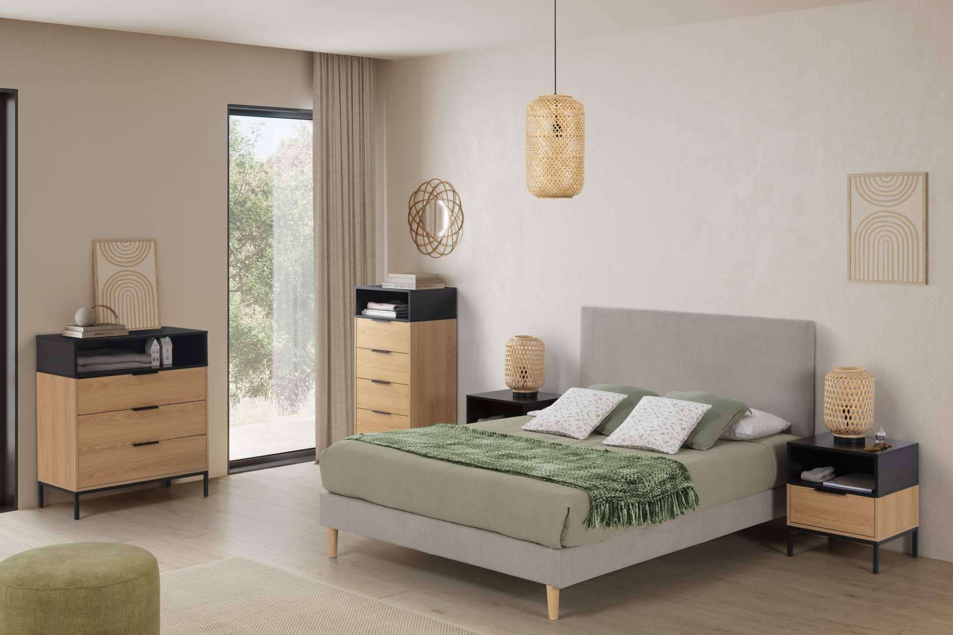 Top Mueble refuerza su oferta con lámparas de techo de ratán y bambú, tendencia en iluminación