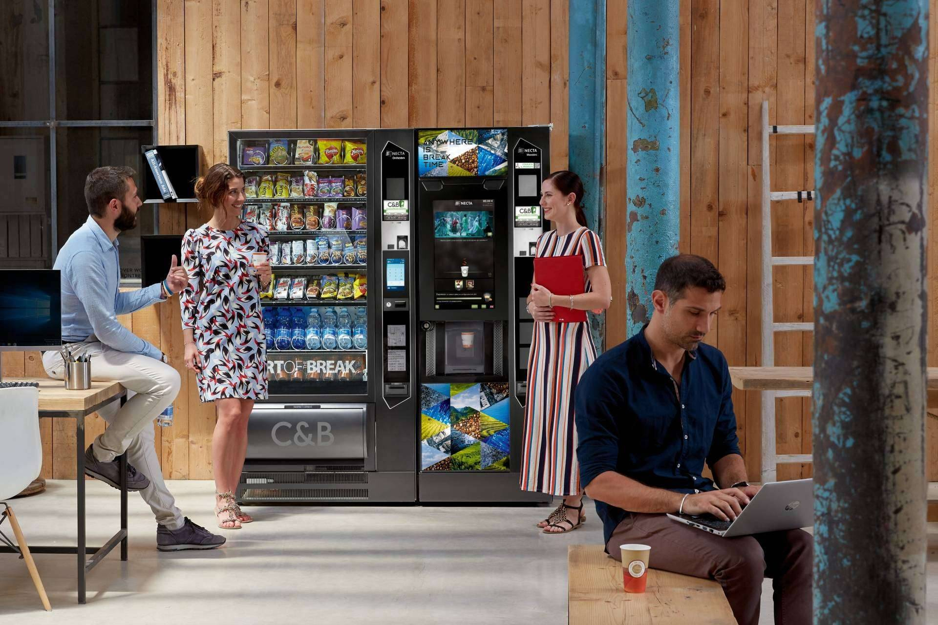 C&B Señor ofrece un servicio de máquinas vending adaptado a cada entorno de trabajo