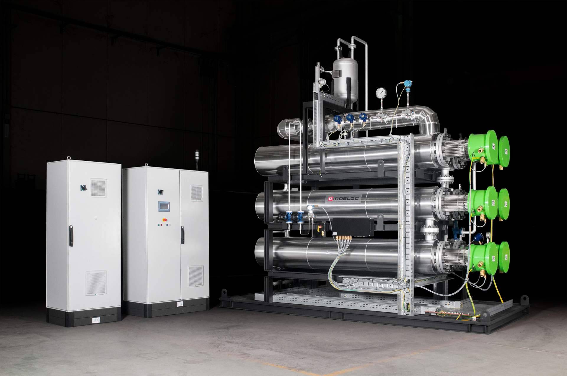 Pirobloc diseña e instala calderas de fluido térmico industriales con eficiencia energética superior al 90 %