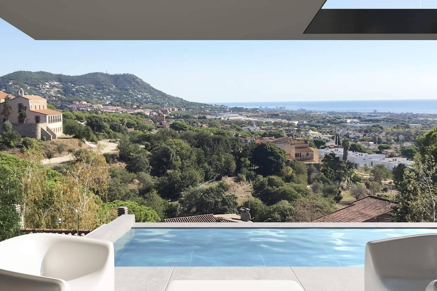 Imab House firma Casa Cisa, una promoción exclusiva en Premià de Dalt integrada en el entorno natural